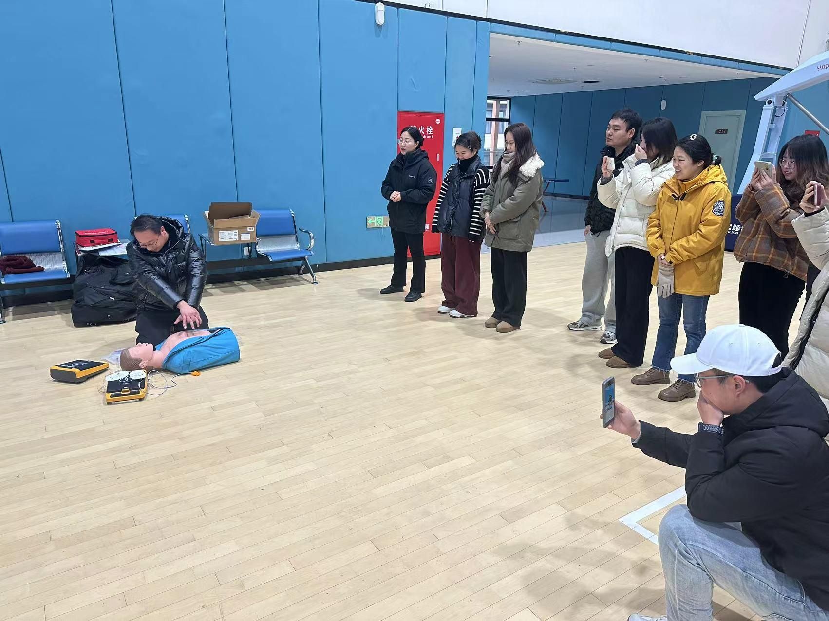 滁州技师学院AED急救技能专项培训